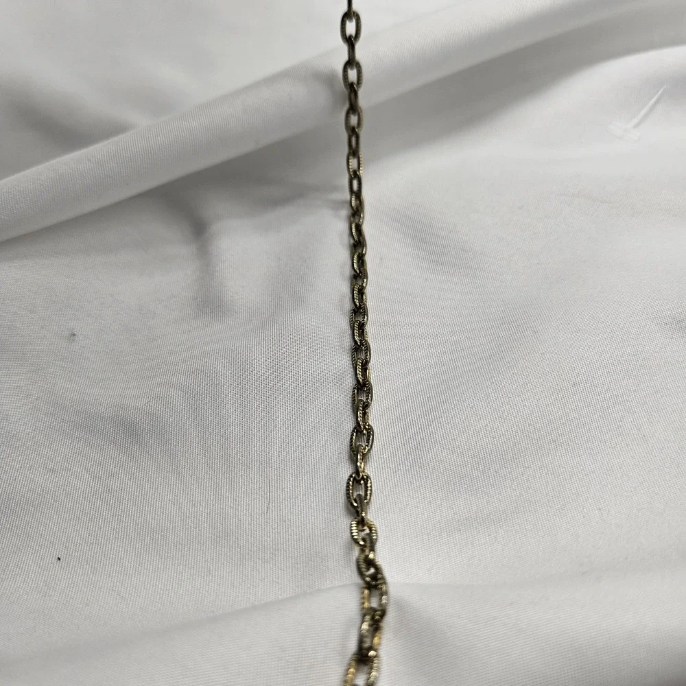 Vintage 90s Sueded Hinged Frame Clutch Oyster‎ Clam Purse Handbag Chain Strap